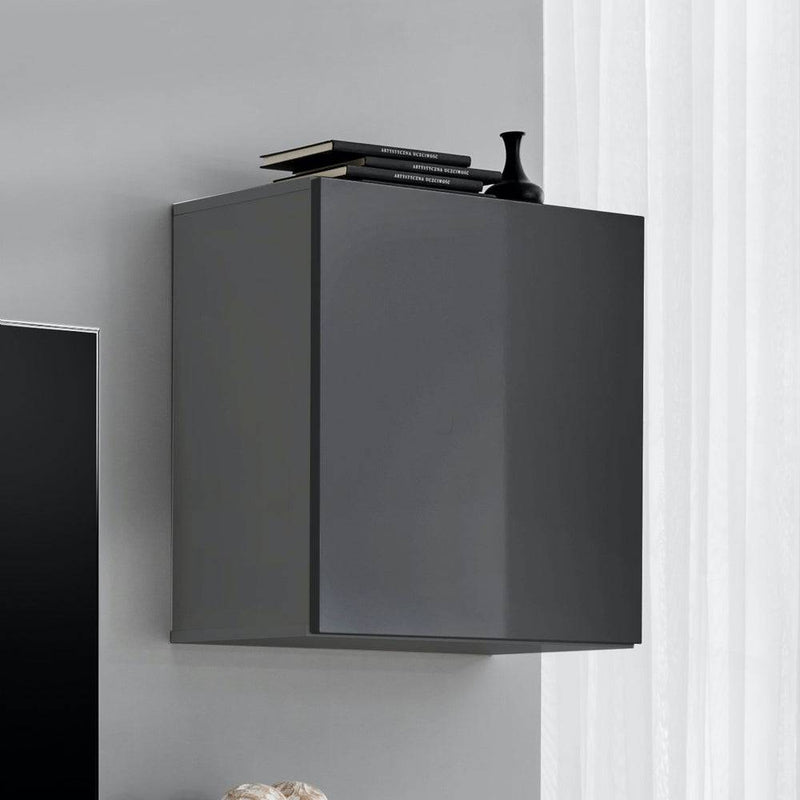 Fly Type-60 Wall Mounted Floating Bookcase Cabinet - Meble Furniture