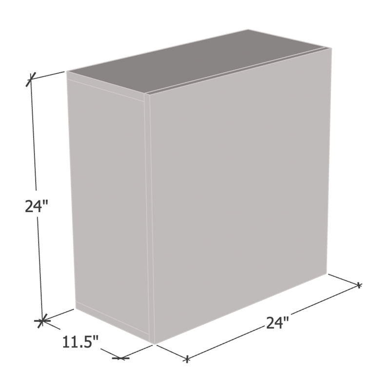 Fly Type-60 Wall Mounted Floating Bookcase Cabinet - Meble Furniture