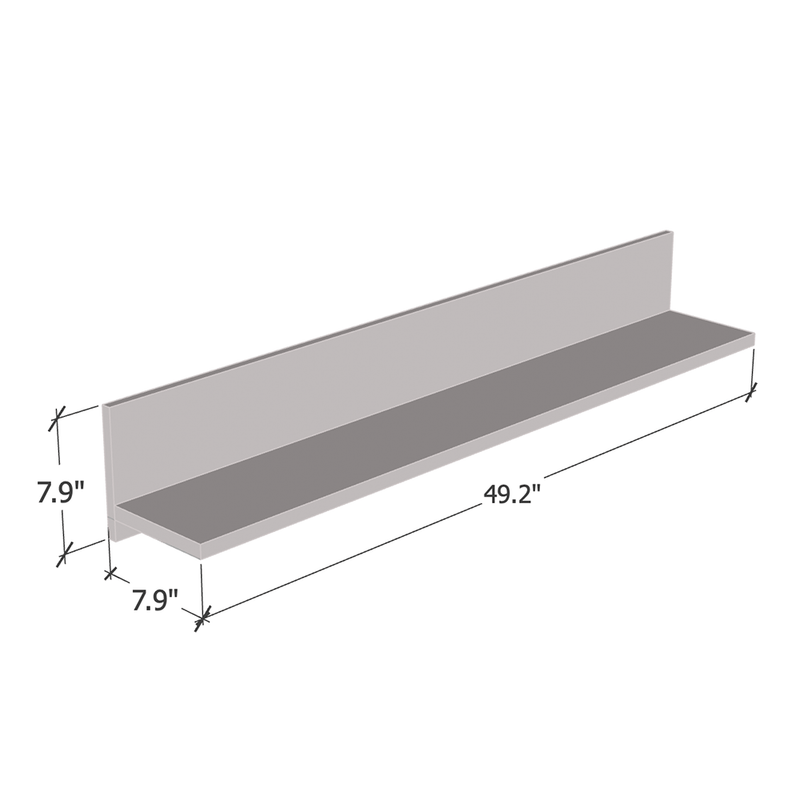 Soho S5 Wall Mounted Floating 2 Piece Shelf Set - Meble Furniture
