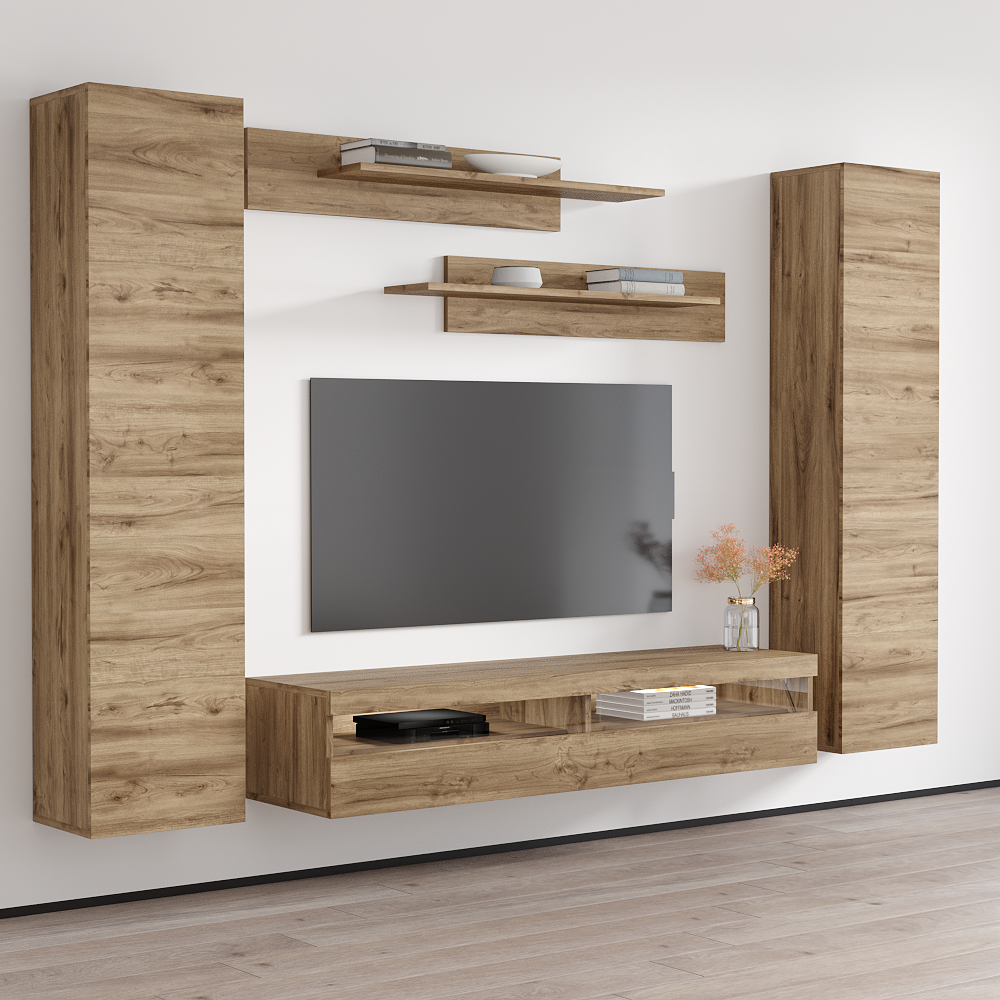 Fly A 35TV Floating Entertainment Center - Meble Furniture