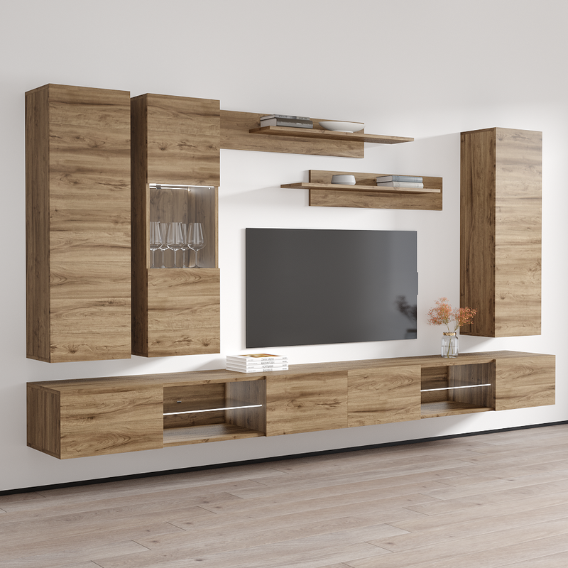Fly E 33TV Floating Entertainment Center - Meble Furniture