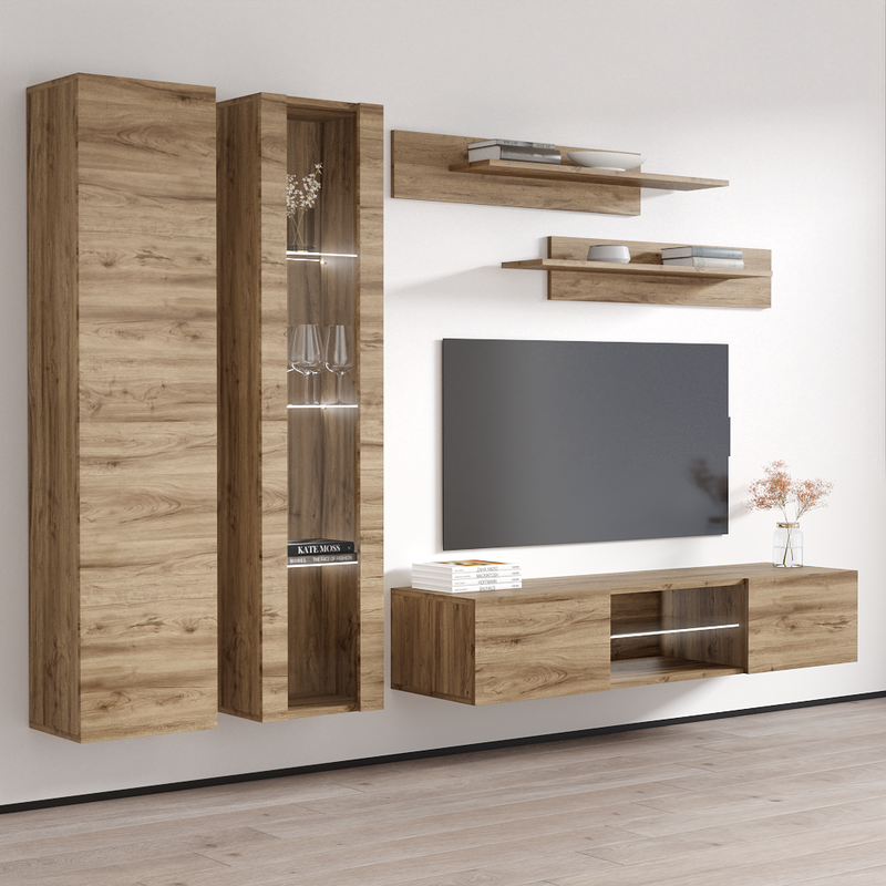 Fly A 33TV Floating Entertainment Center - Meble Furniture