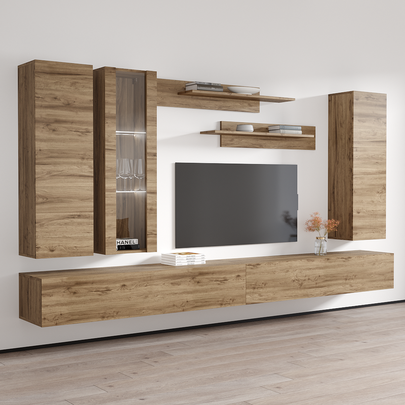 Fly E 30TV Floating Entertainment Center - Meble Furniture