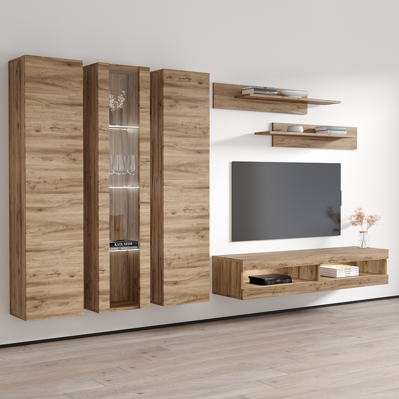 Fly C 34TV Floating Entertainment Center - Meble Furniture