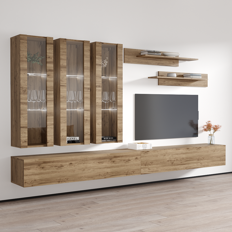 Fly E 30TV Floating Entertainment Center - Meble Furniture