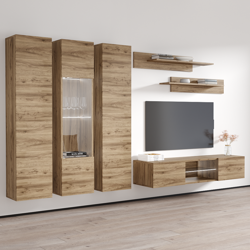 Fly C 33TV Floating Entertainment Center - Meble Furniture
