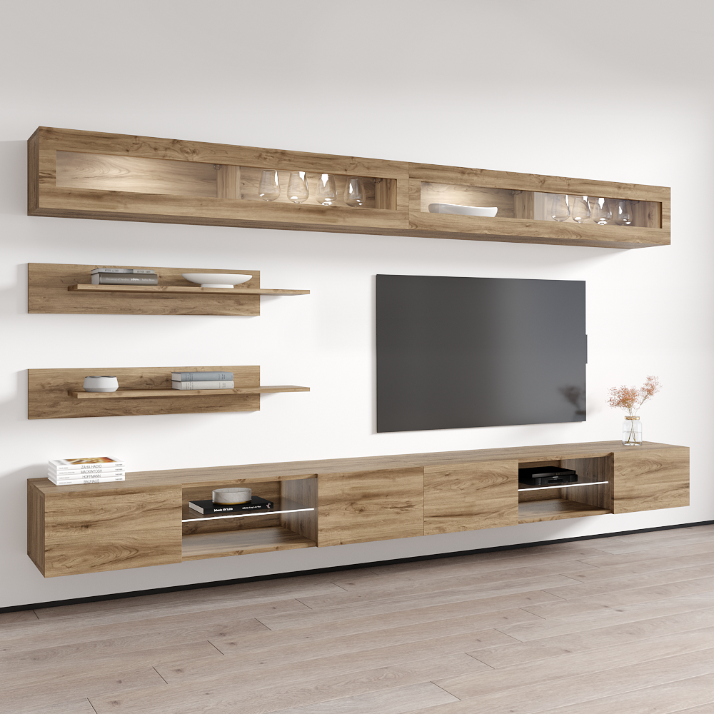 Fly I 33TV Floating Entertainment Center - Meble Furniture