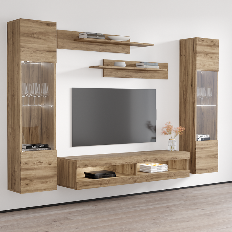 Fly A 34TV Floating Entertainment Center - Meble Furniture