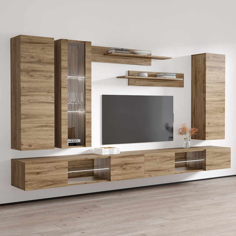 Fly E 33TV Floating Entertainment Center - Meble Furniture