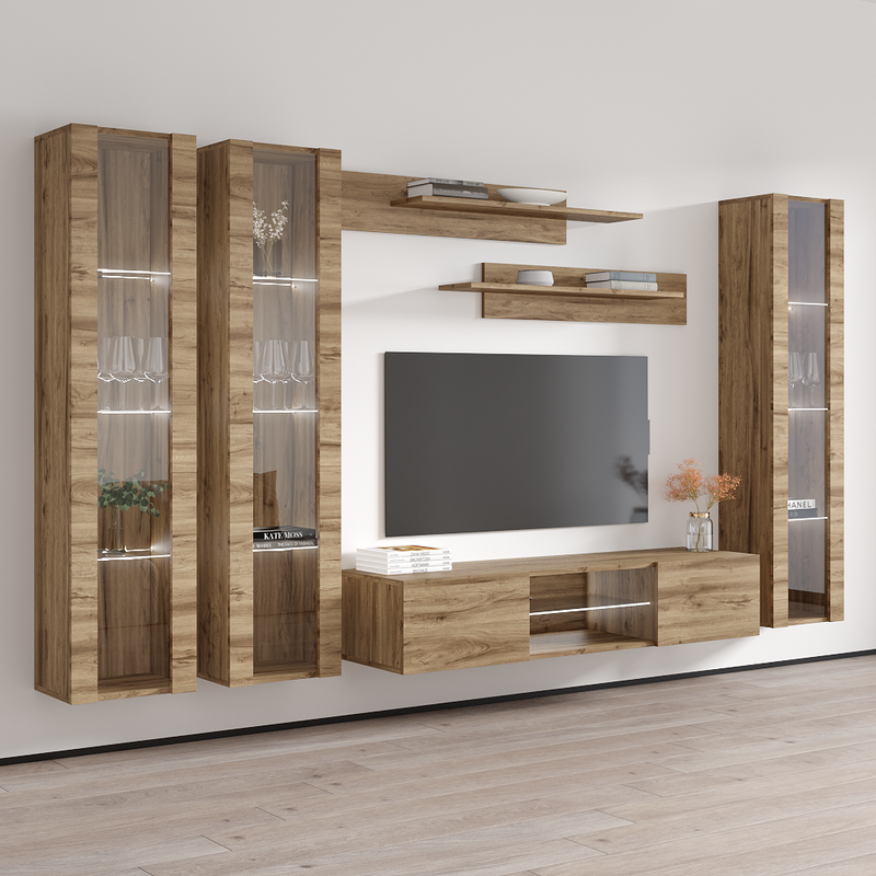 Fly C 33TV Floating Entertainment Center - Meble Furniture
