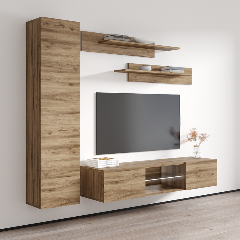 Fly G 33TV Floating Entertainment Center - Meble Furniture