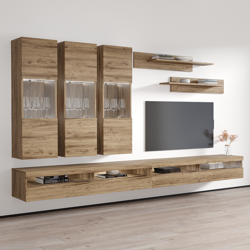 Fly E 35TV Floating Entertainment Center - Meble Furniture