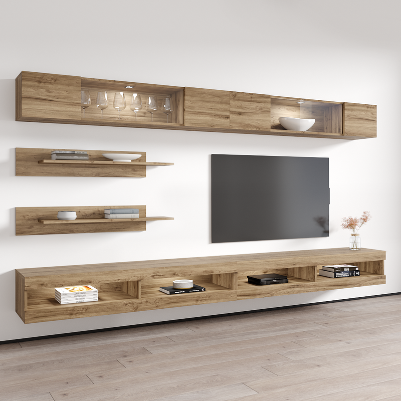 Fly I 34TV Floating Entertainment Center - Meble Furniture