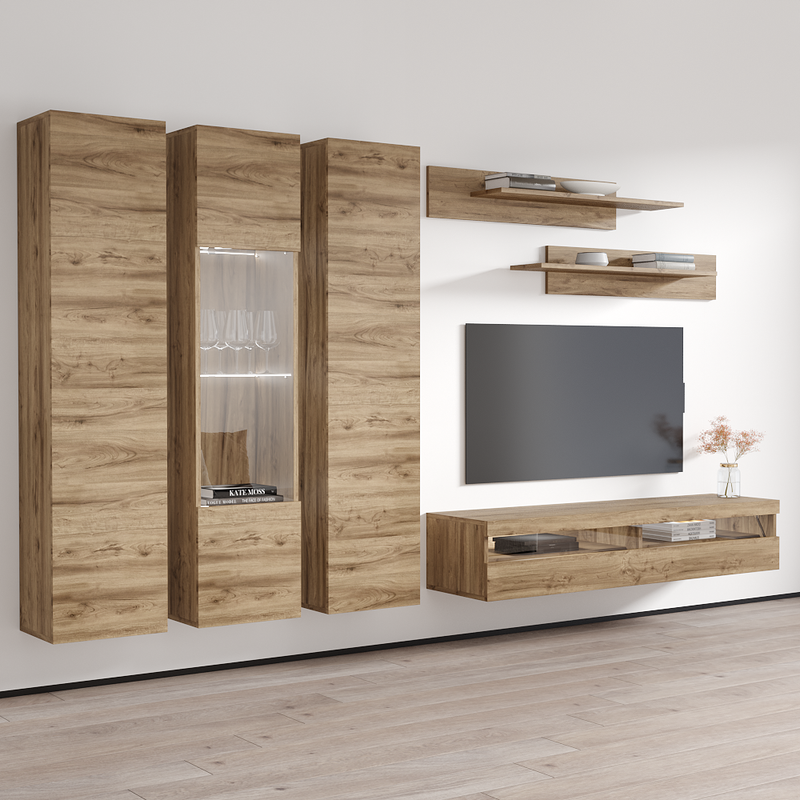 Fly C 35TV Floating Entertainment Center - Meble Furniture