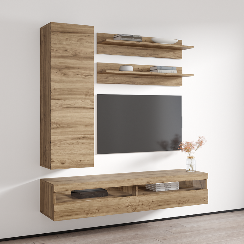 Fly H 35TV Floating Entertainment Center - Meble Furniture