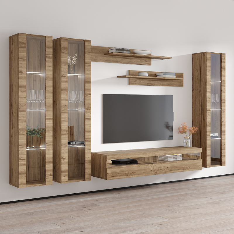Fly C 35TV Floating Entertainment Center - Meble Furniture