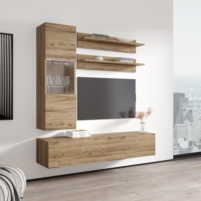 Fly H 30TV Floating Entertainment Center - Meble Furniture