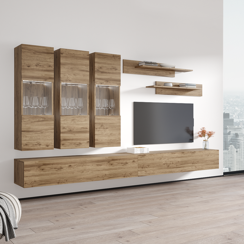 Fly E 30TV Floating Entertainment Center - Meble Furniture