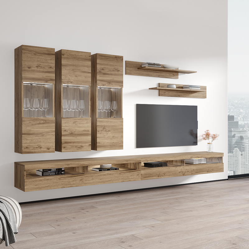 Fly E 35TV Floating Entertainment Center - Meble Furniture