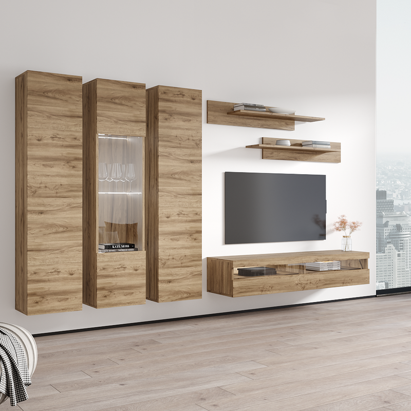 Fly C 35TV Floating Entertainment Center - Meble Furniture