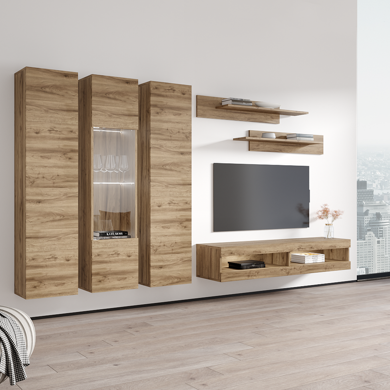 Fly C 34TV Floating Entertainment Center - Meble Furniture
