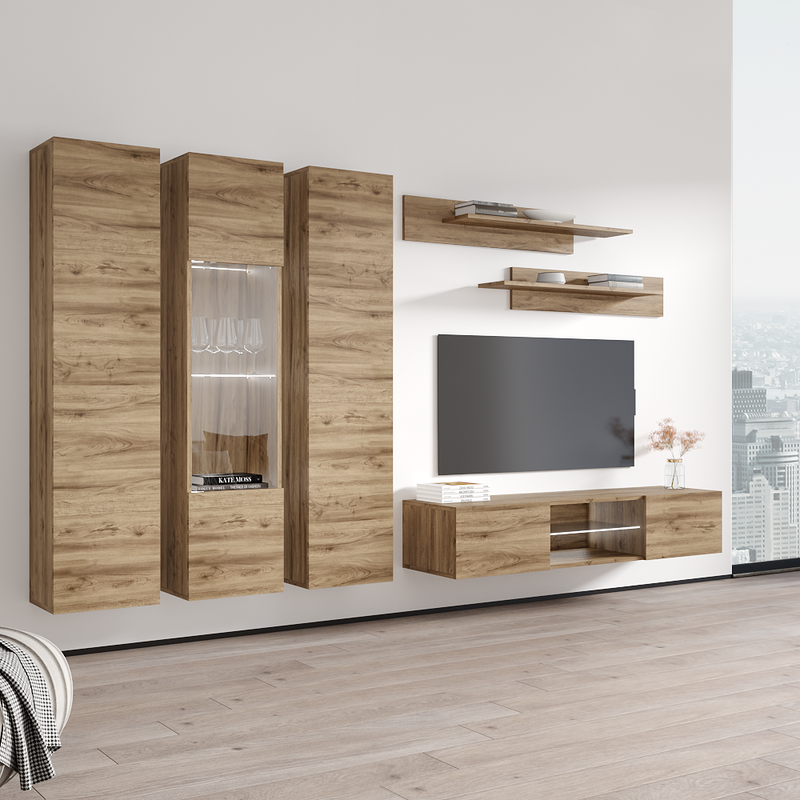 Fly C 33TV Floating Entertainment Center - Meble Furniture