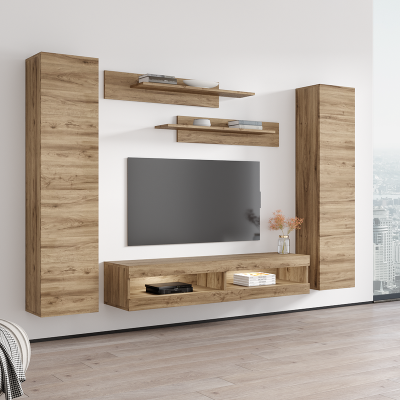 Fly A 34TV Floating Entertainment Center - Meble Furniture