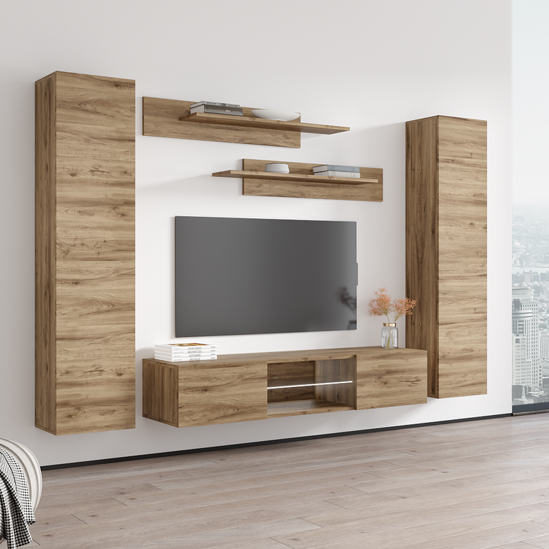 Fly A 33TV Floating Entertainment Center - Meble Furniture