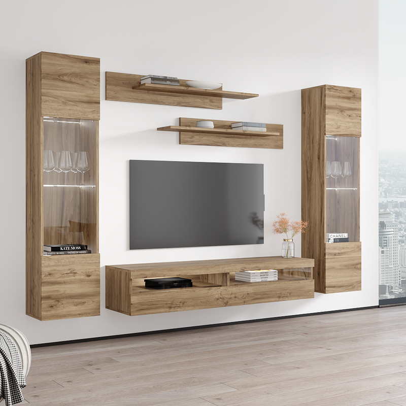 Fly A 35TV Floating Entertainment Center - Meble Furniture