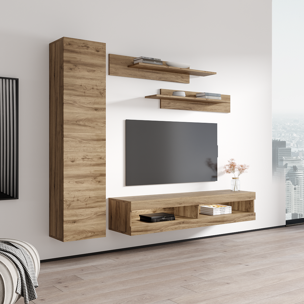 Fly G 34TV Floating Entertainment Center - Meble Furniture