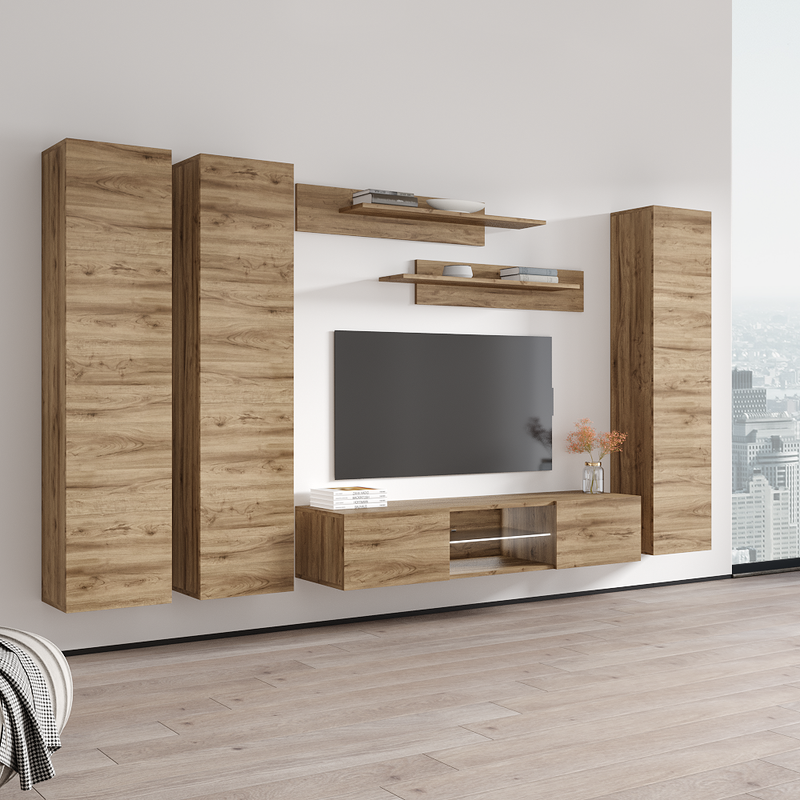 Fly C 33TV Floating Entertainment Center - Meble Furniture
