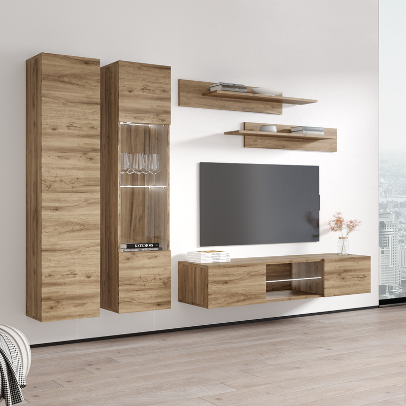 Fly A 33TV Floating Entertainment Center - Meble Furniture