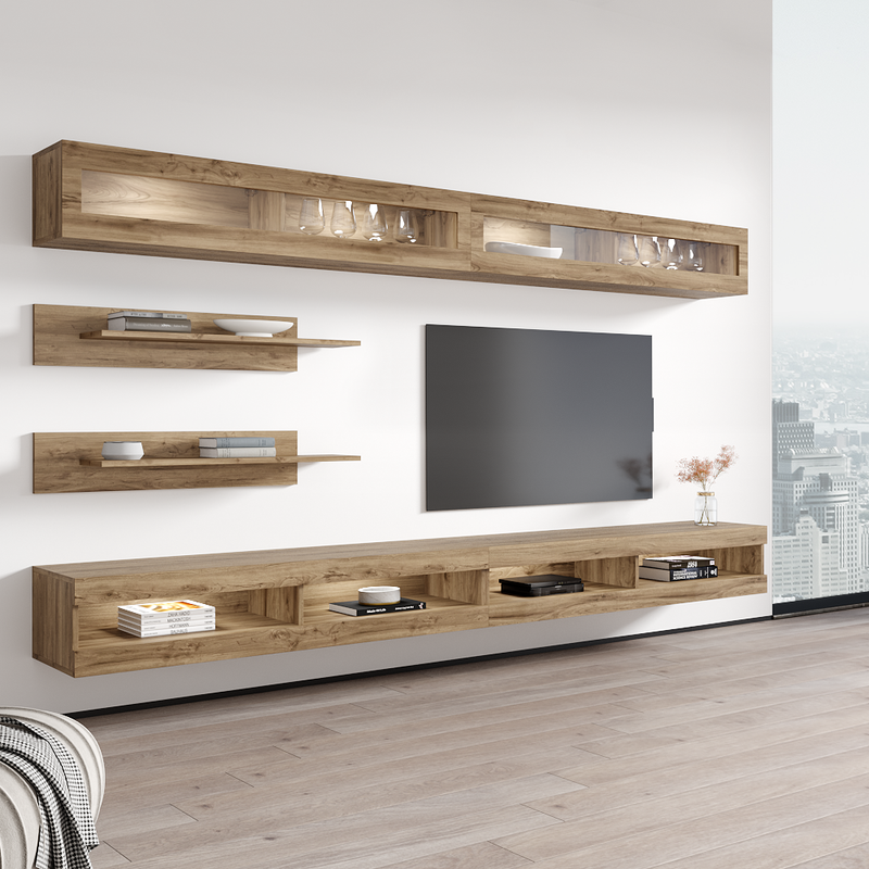 Fly I 34TV Floating Entertainment Center - Meble Furniture