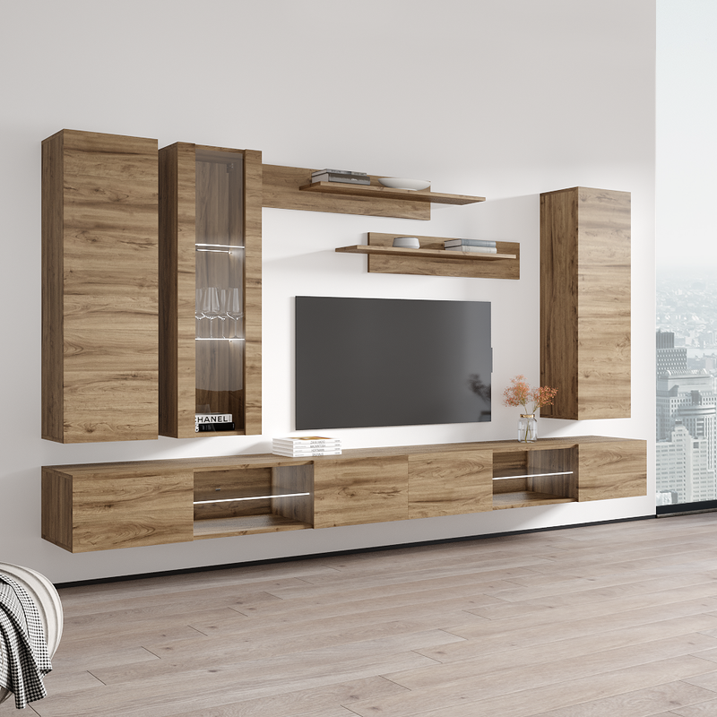Fly E 33TV Floating Entertainment Center - Meble Furniture