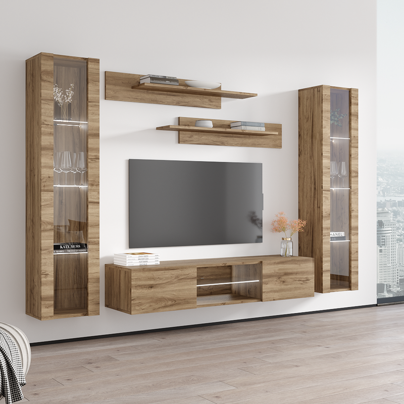Fly A 33TV Floating Entertainment Center - Meble Furniture
