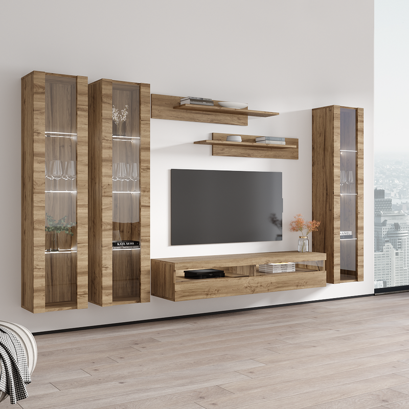 Fly C 35TV Floating Entertainment Center - Meble Furniture
