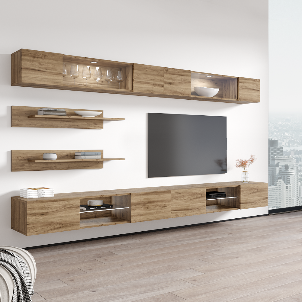 Fly I 33TV Floating Entertainment Center - Meble Furniture