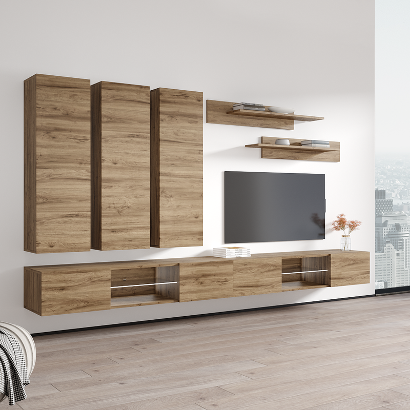 Fly E 33TV Floating Entertainment Center - Meble Furniture