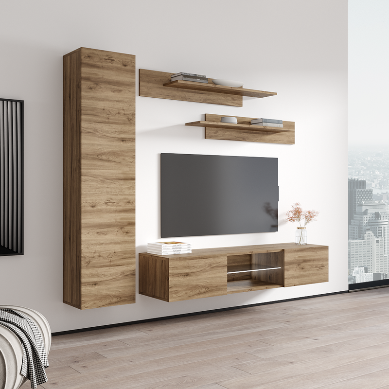 Fly G 33TV Floating Entertainment Center - Meble Furniture