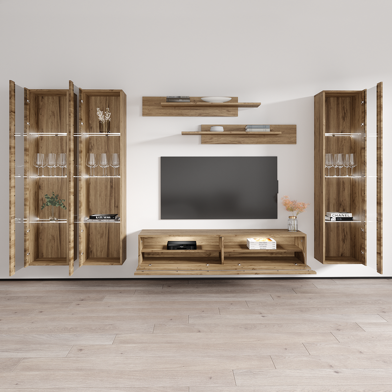 Fly C 35TV Floating Entertainment Center - Meble Furniture