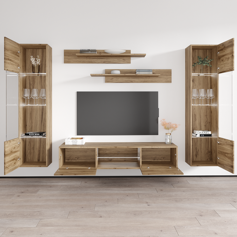 Fly A 33TV Floating Entertainment Center - Meble Furniture