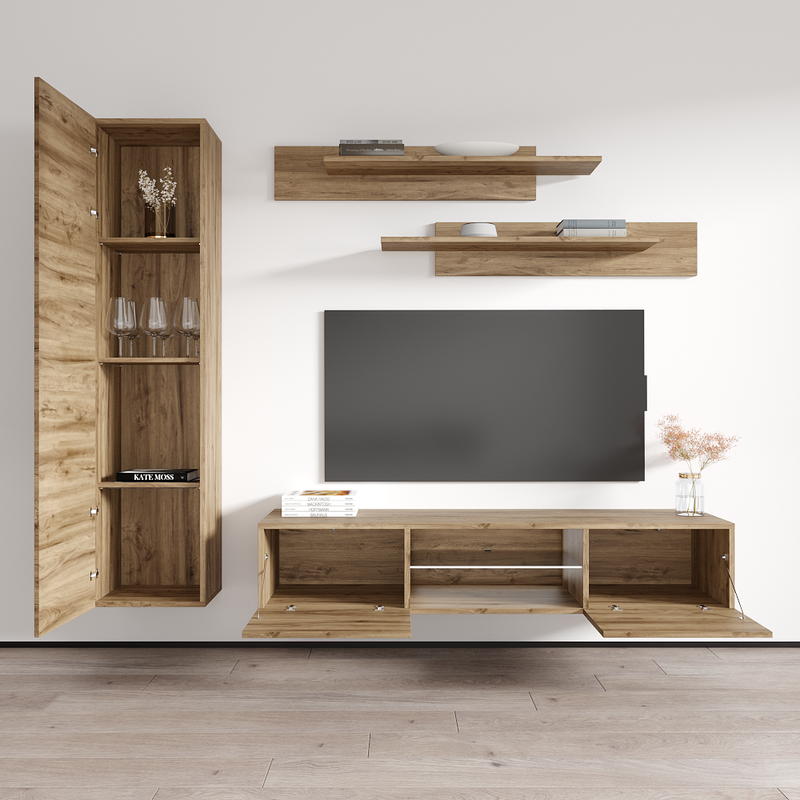Fly G 33TV Floating Entertainment Center - Meble Furniture