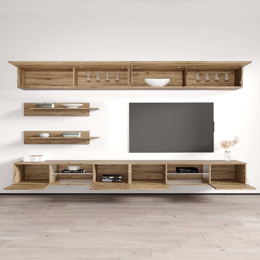 Fly I 33TV Floating Entertainment Center - Meble Furniture