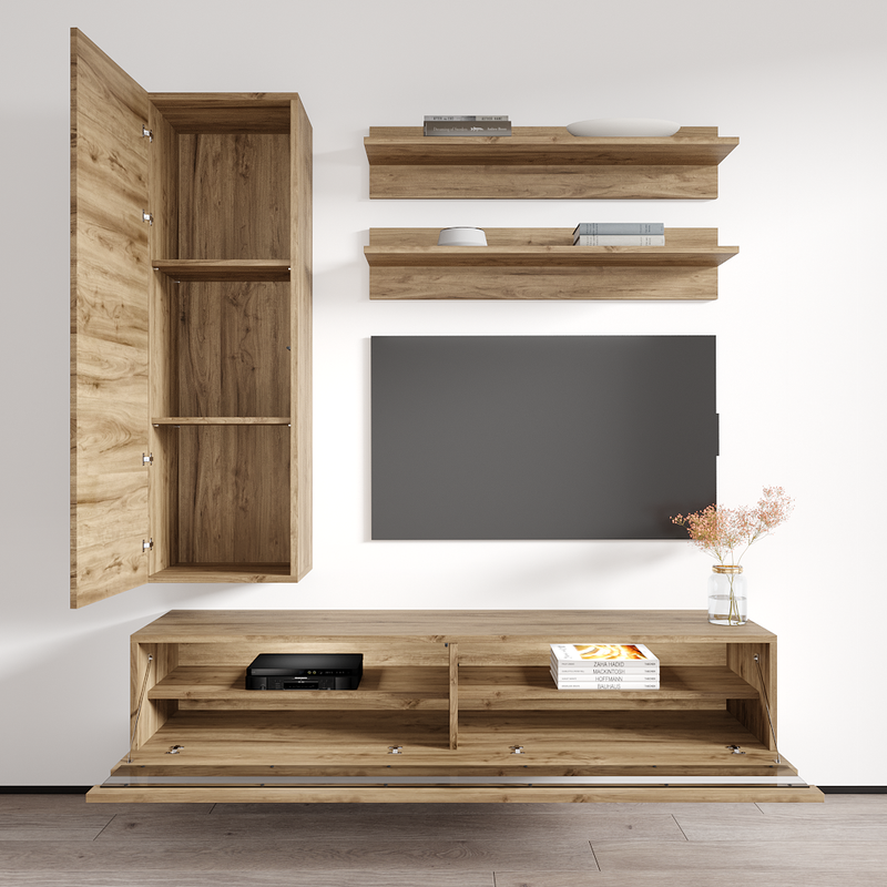 Fly H 35TV Floating Entertainment Center - Meble Furniture