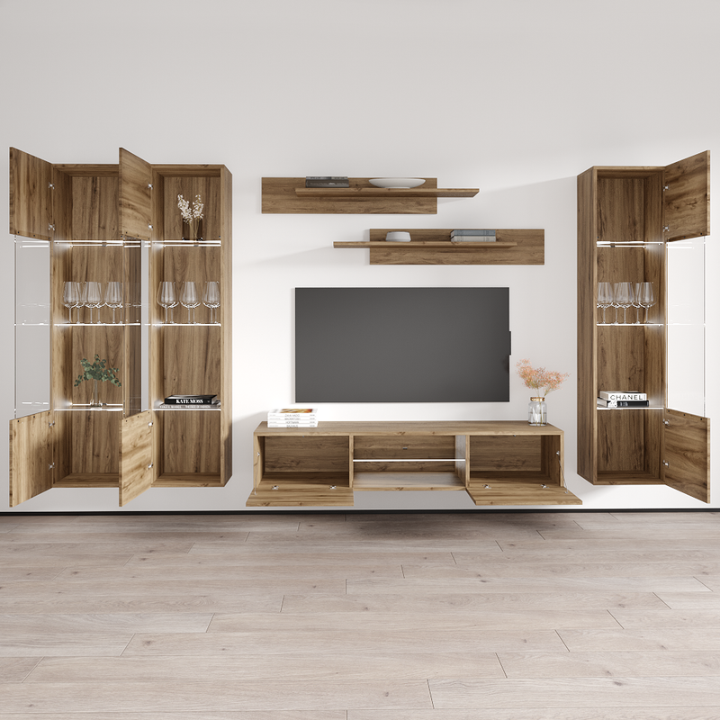 Fly C 33TV Floating Entertainment Center - Meble Furniture