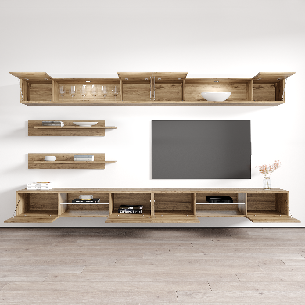 Fly I 33TV Floating Entertainment Center - Meble Furniture
