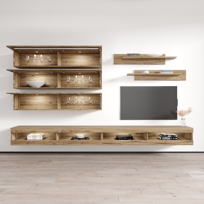 Fly J 34TV Floating Entertainment Center - Meble Furniture