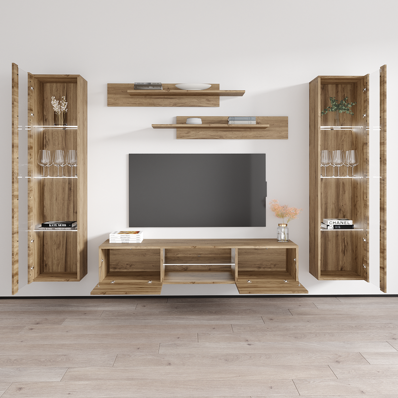 Fly A 33TV Floating Entertainment Center - Meble Furniture
