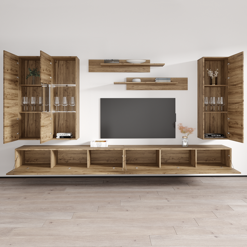 Fly E 30TV Floating Entertainment Center - Meble Furniture