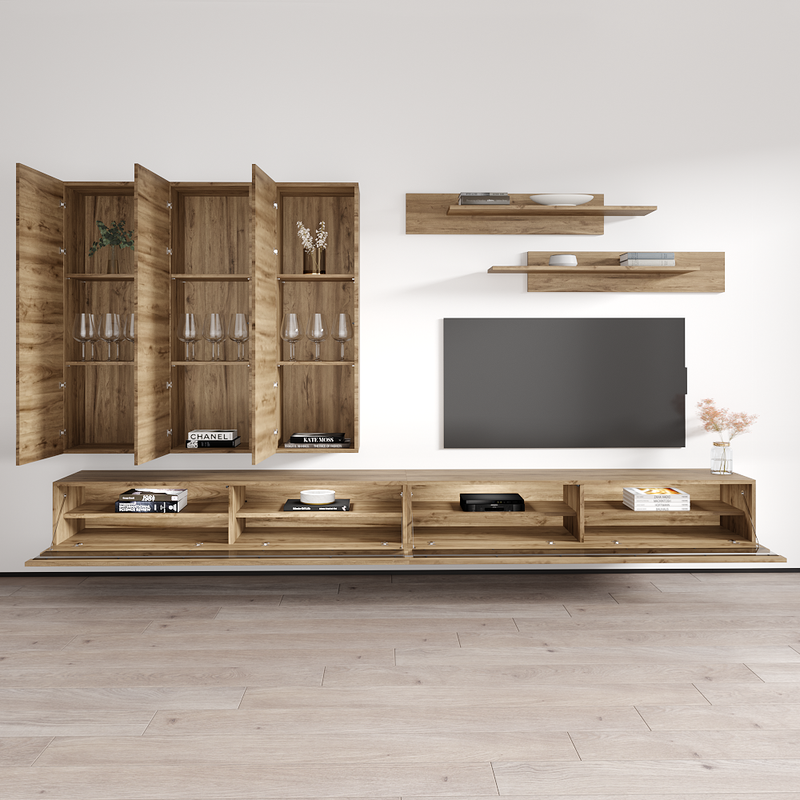 Fly E 35TV Floating Entertainment Center - Meble Furniture